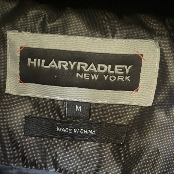 EUC Hilary Radley NY Quilted Brown 3/4 length down Coat - Picture 2 of 6